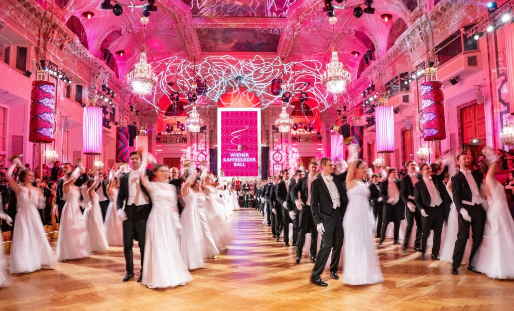 67. Wiener Kaffeesiederball, Balleröffnung © Andreas Tischler