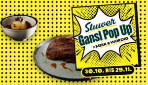 Gansl-Pop-Up: Stuwer zu Gast im Merk & Würdig