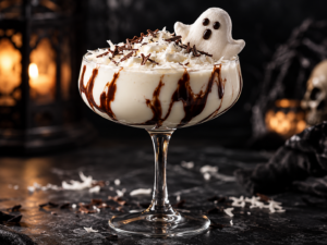 KI-generiertes Rezeptfoto aus der Gastro.News Halloween-Kollektion