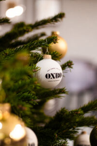 Festliches Weihnachtsdinner im OXBO